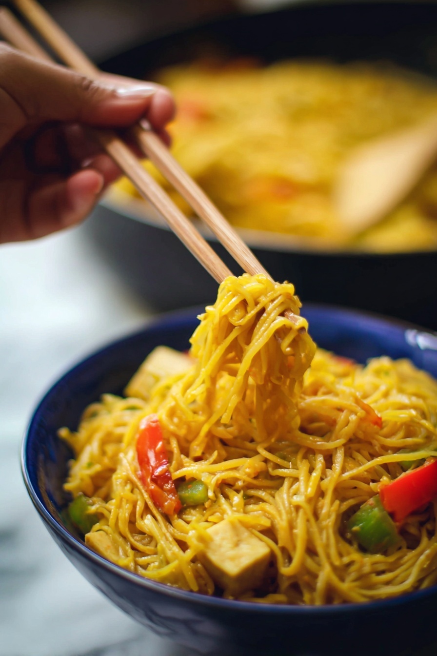 Quick & Easy Singapore Noodles: Customize Your Perfect Stir-Fry